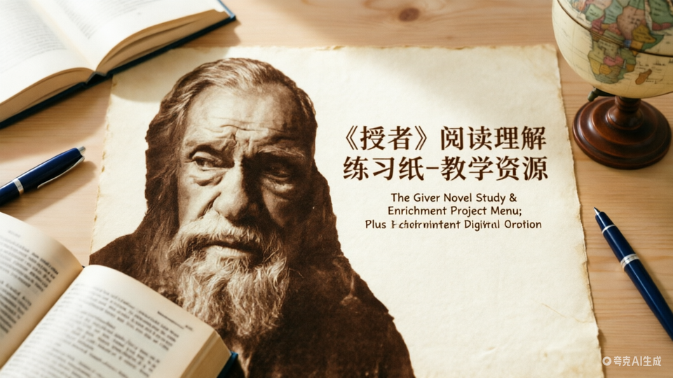 《授者》阅读理解练习纸-教学资源